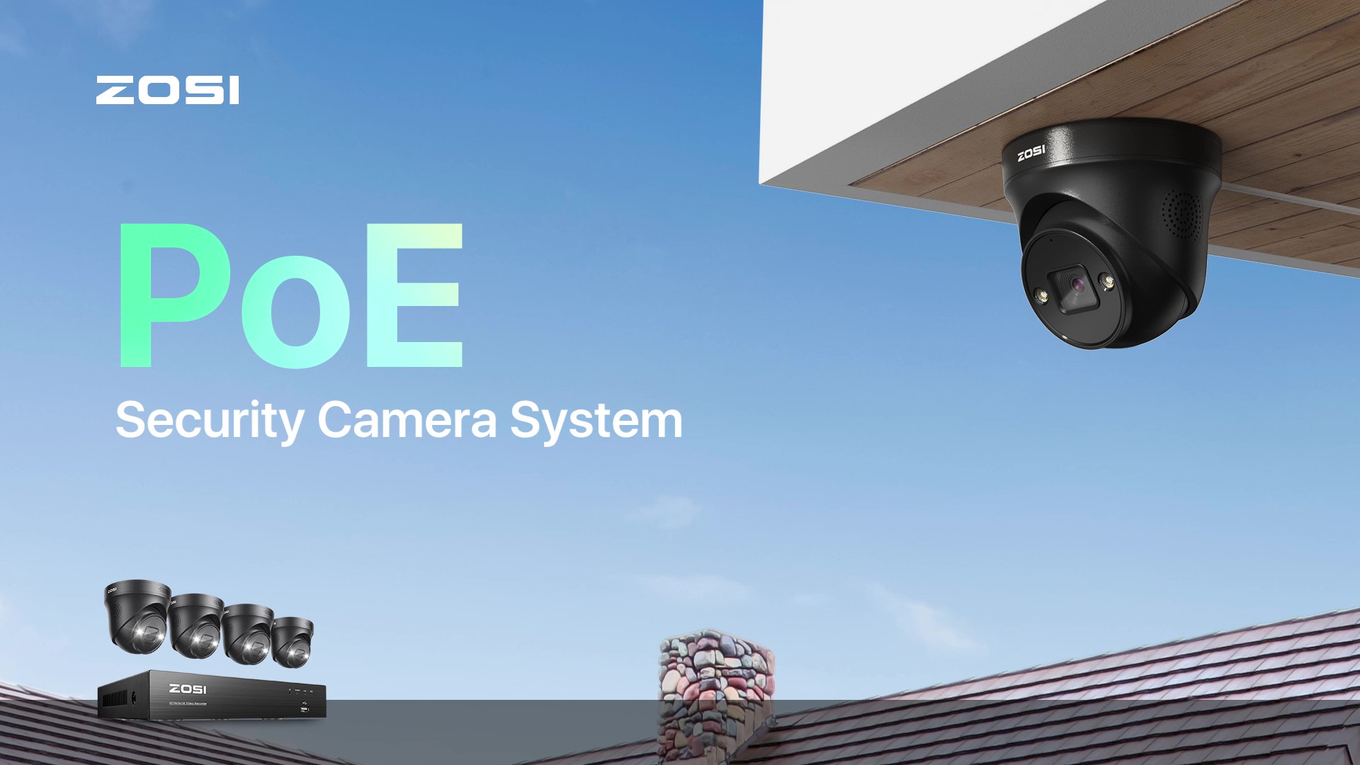 Amazon.com: ZOSI 4PK 4K PoE Add On Cameras with Ethernet Cables